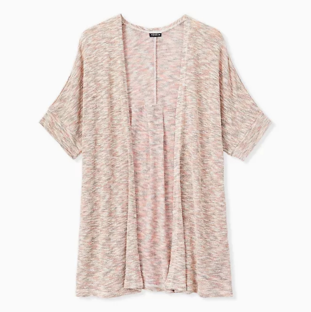 NWT Torrid 4X heathered dolman cardigan